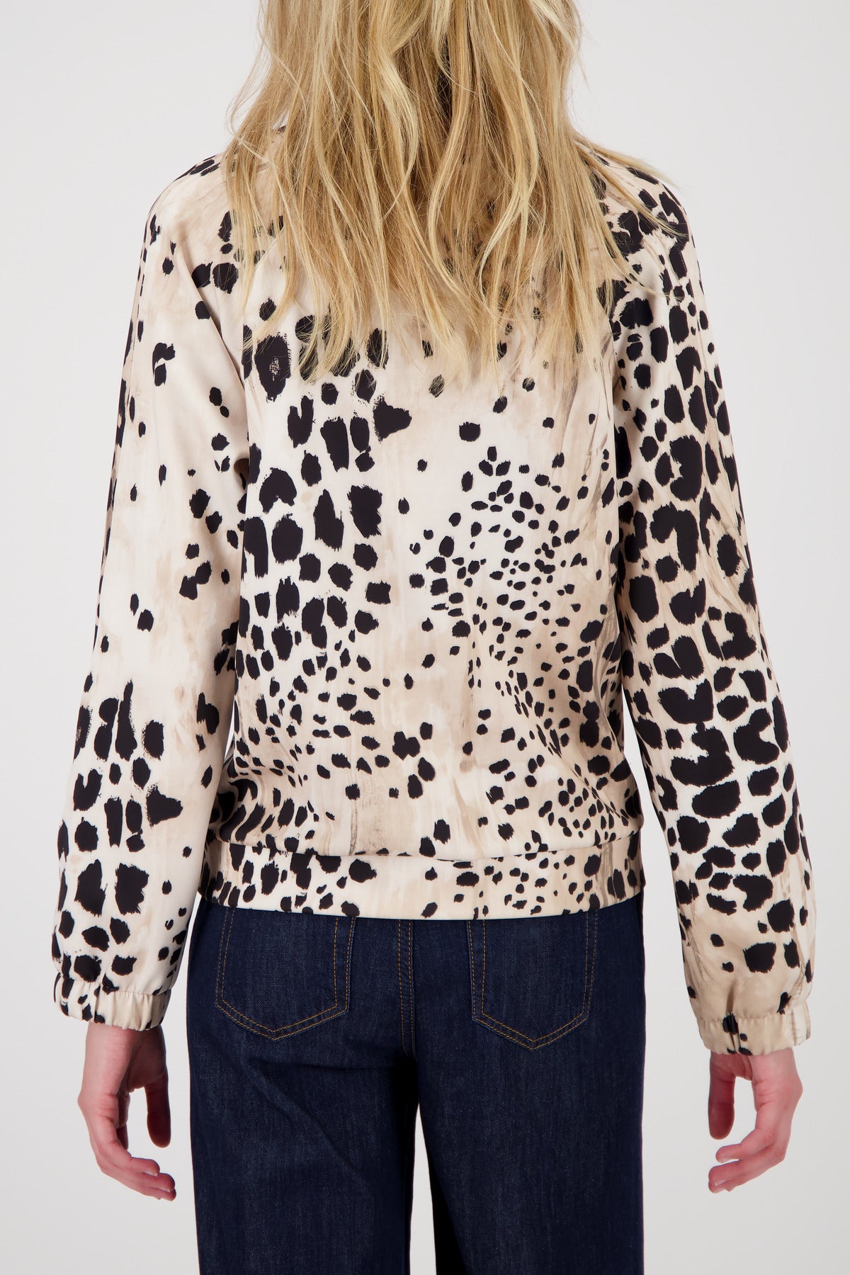 Monari Damen Sweatshirt mit Leomuster Verona