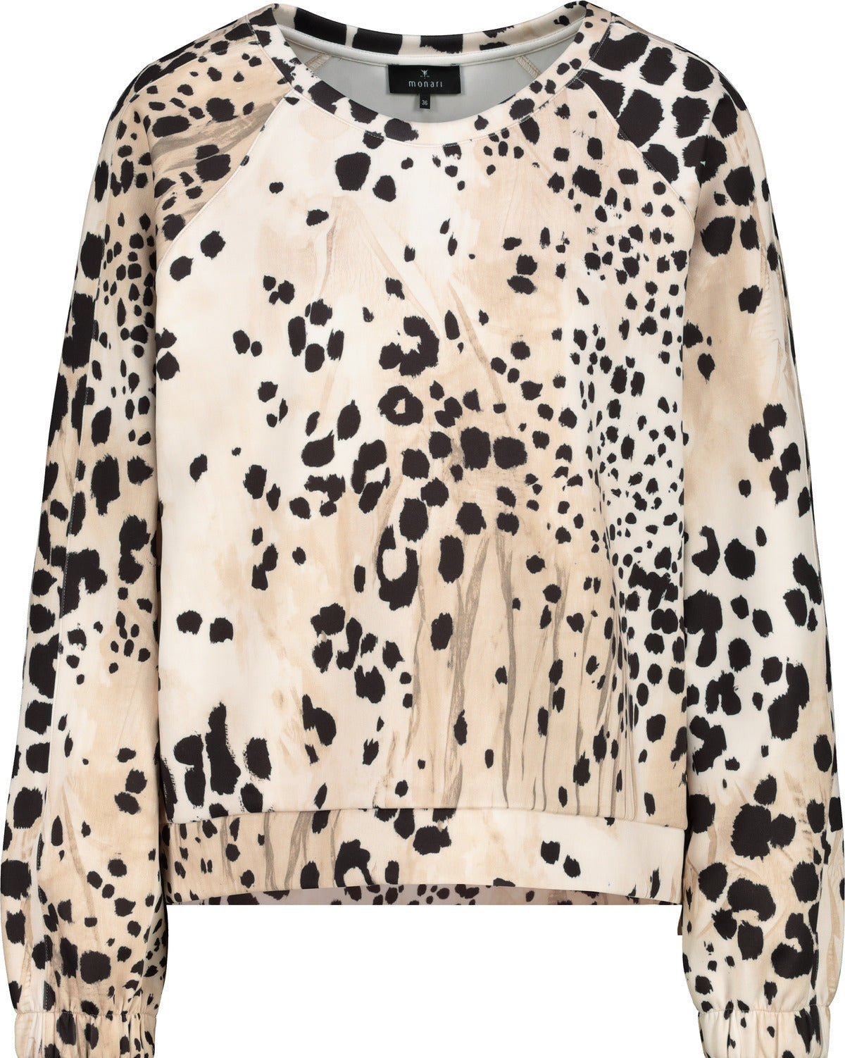 Monari Damen Sweatshirt mit Leomuster Verona