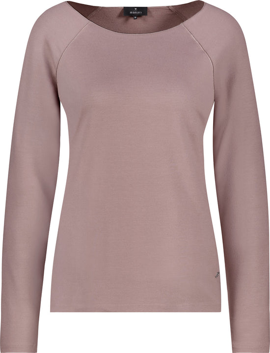 Monari Damen Langarmshirt 810029 – taupe