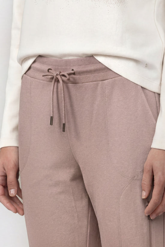 Monari Damen Hose Jogger mit Reißverschluss