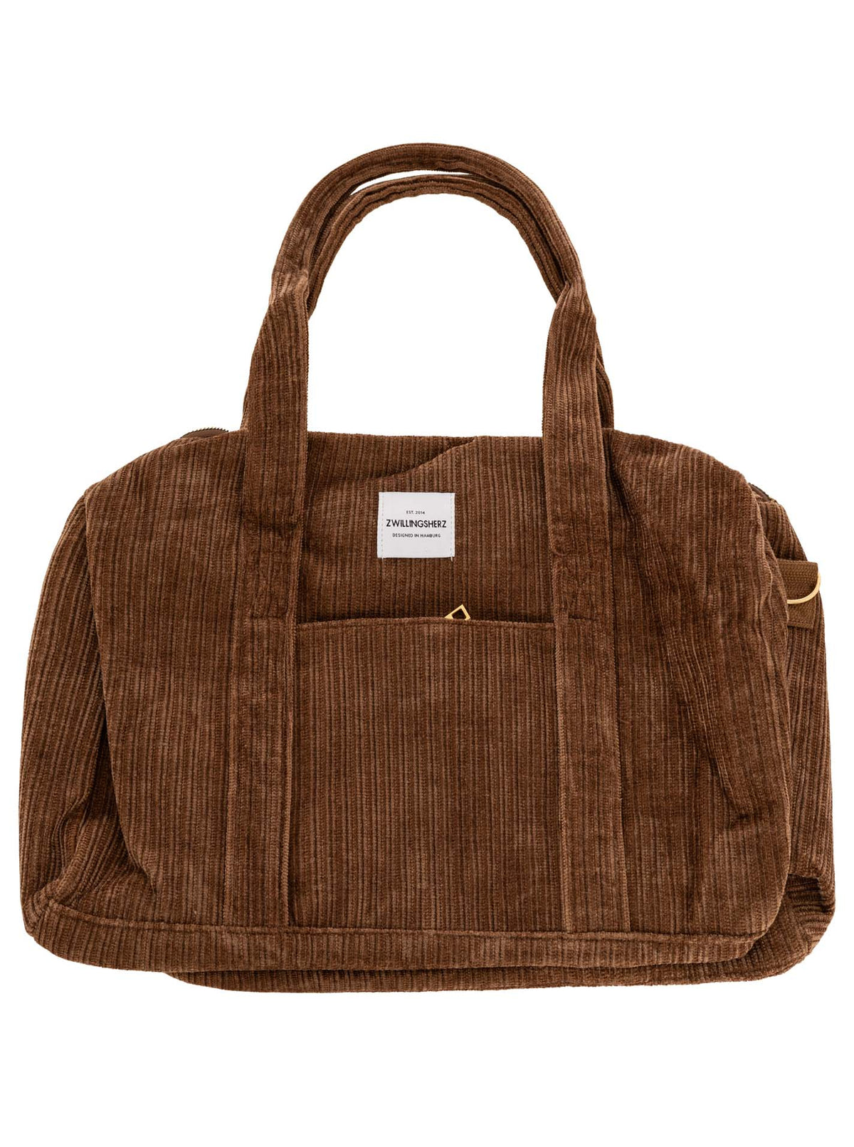 Zwillingsherz Damen Tasche XXL Weekender Kord "Uni"