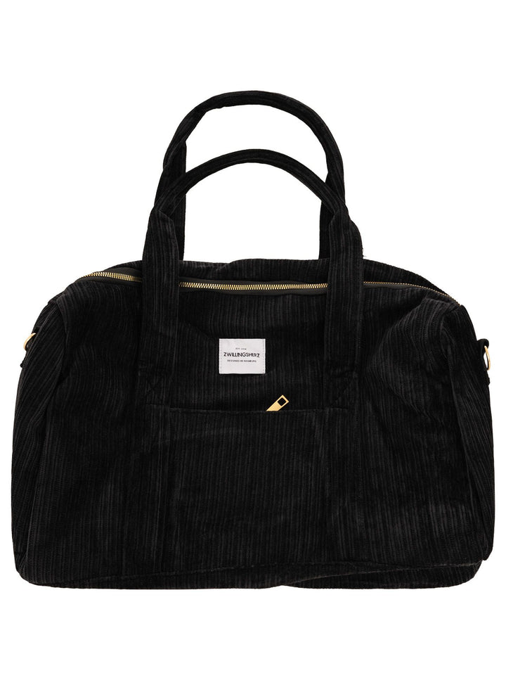 Zwillingsherz Damen Tasche XXL Weekender Kord "Uni"