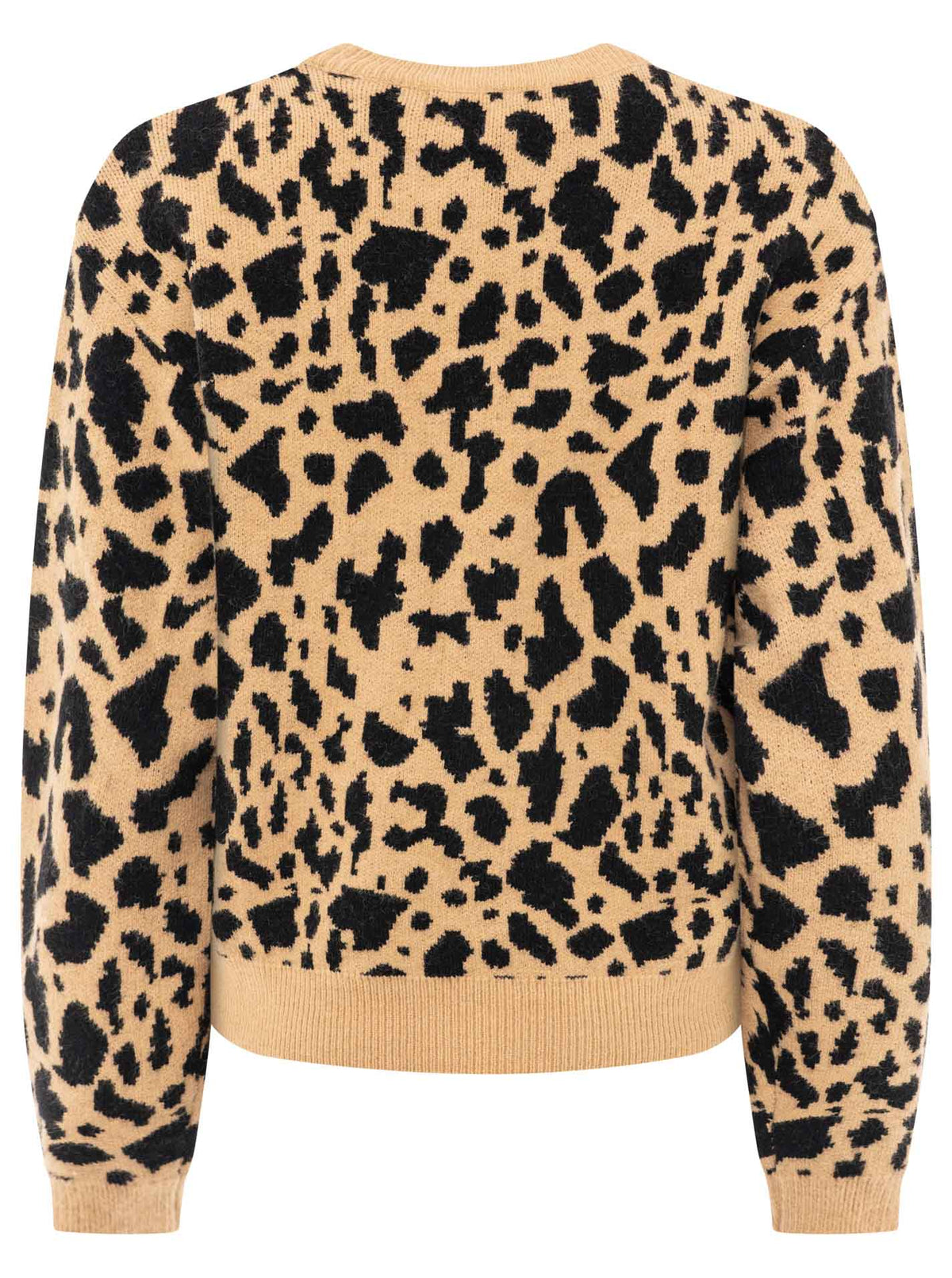 Zwillingsherz Damen Pullover "Leo Amour Patch"