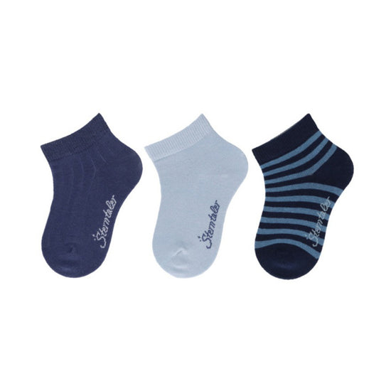 Sterntaler Kurz-Socken 3er Pack Rippe