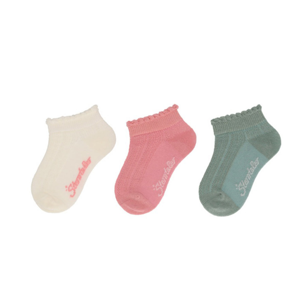 Sterntaler Sneaker-Socken 3er Pack Struktur