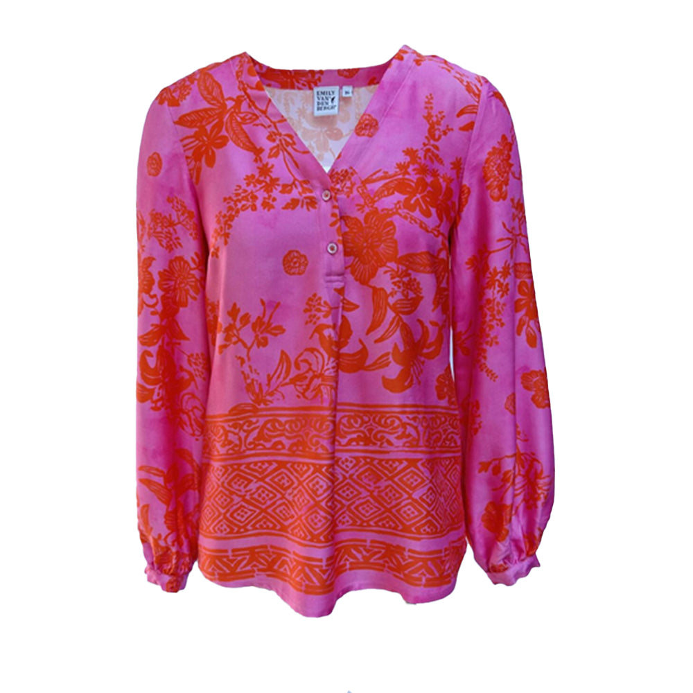 Emily van den Bergh Damen Blusenshirt