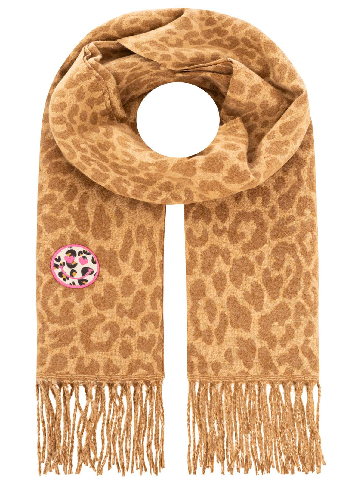 Zwillingsherz Damen Schal "Kleines Leo & Patch"