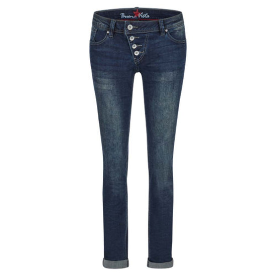 Buena Vista Damen Jeans Malibu Stretch Denim - denim wash