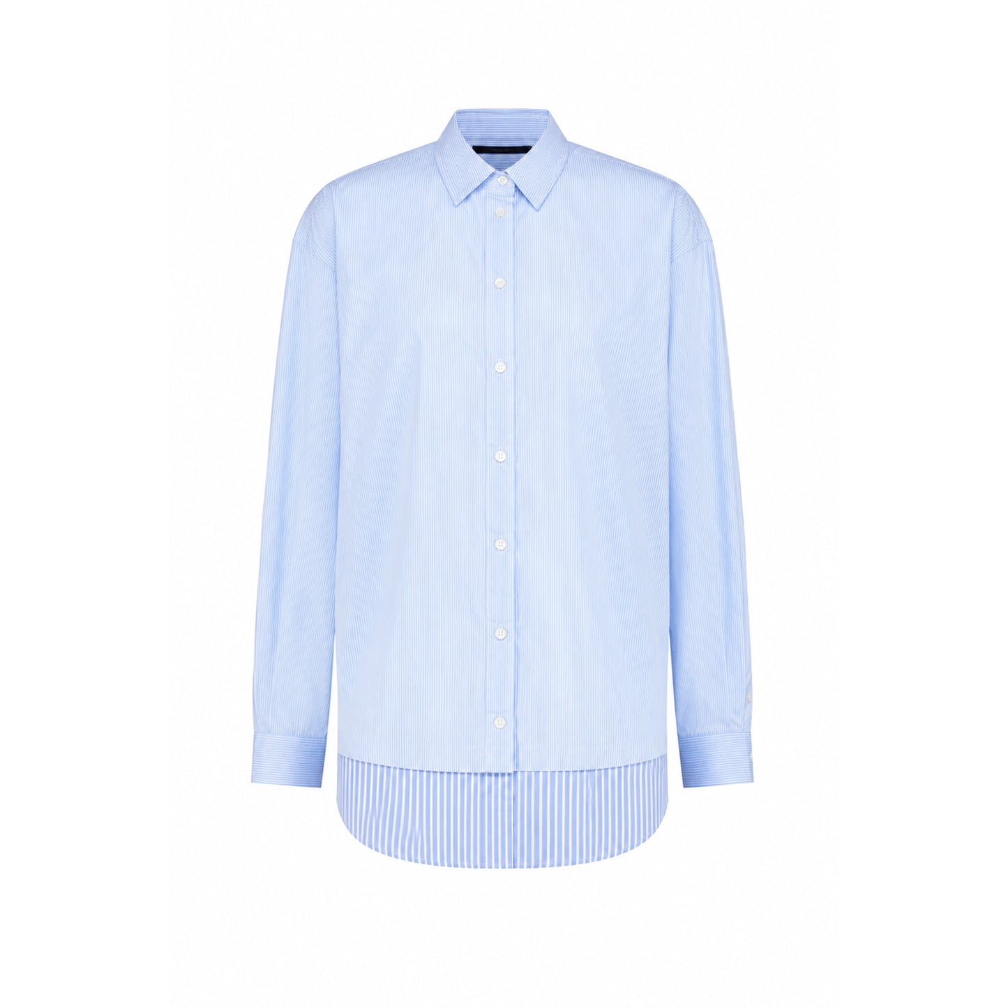 Emily van den Bergh Damen Bluse – bleu white