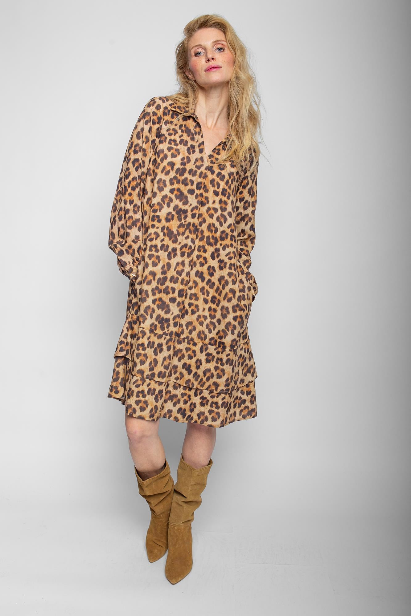 Emily van den Bergh Damen Kleid – leo