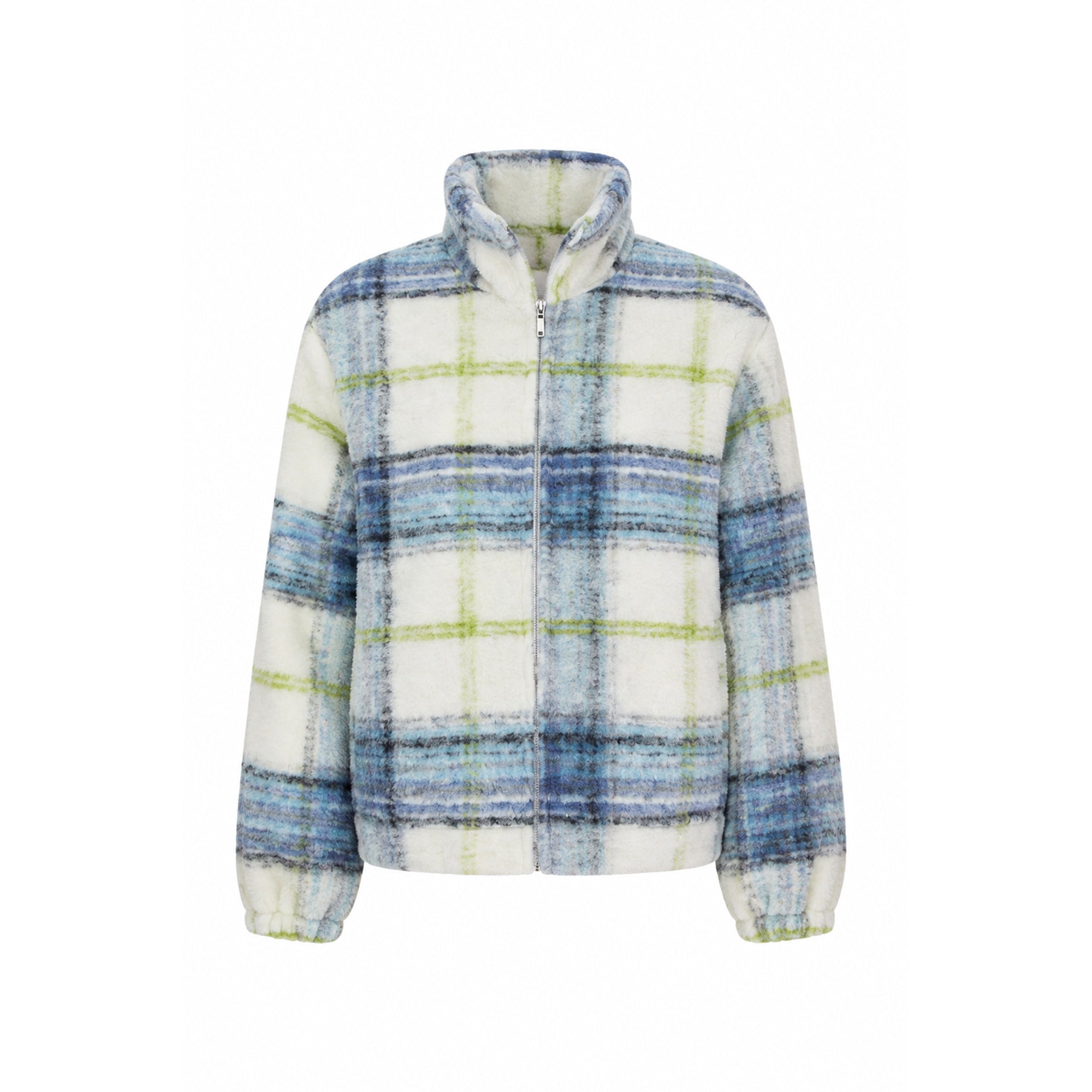 Emily van den Bergh Damen Jacke – aqua ecru