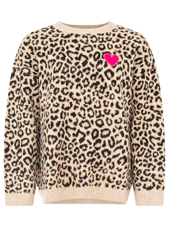 Zwillingsherz Damen Pullover "LEO LOVE"