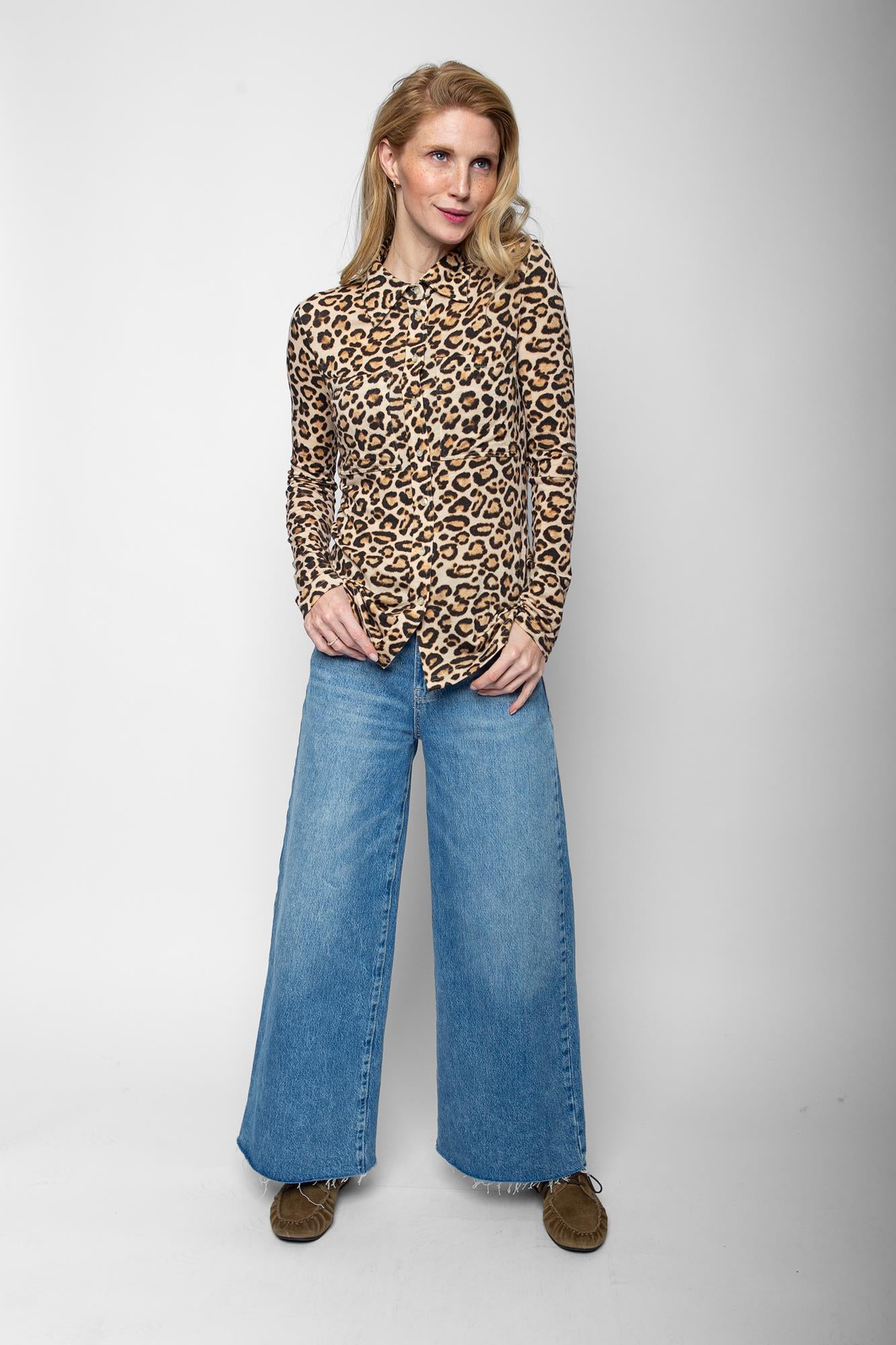Emily van den Bergh Damen Bluse – leo