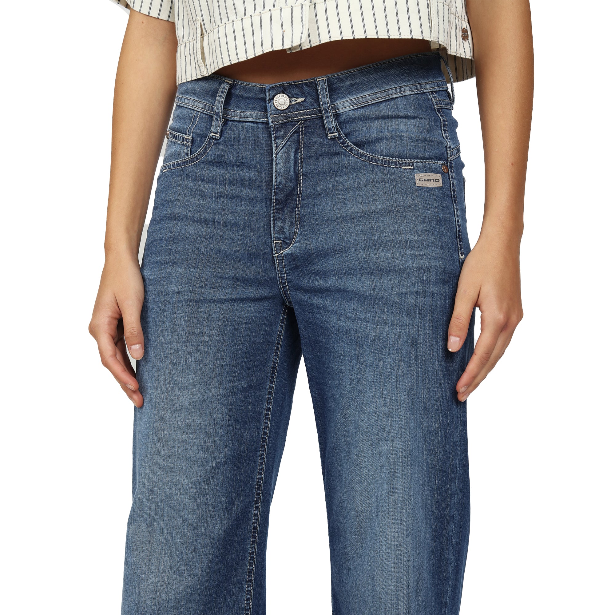 GANG Damen Jeans 94AMELIE Wide