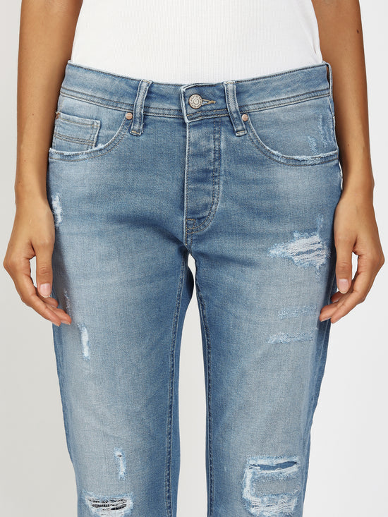 Gang Damen Boyfriend Jeans 94Nica cropped