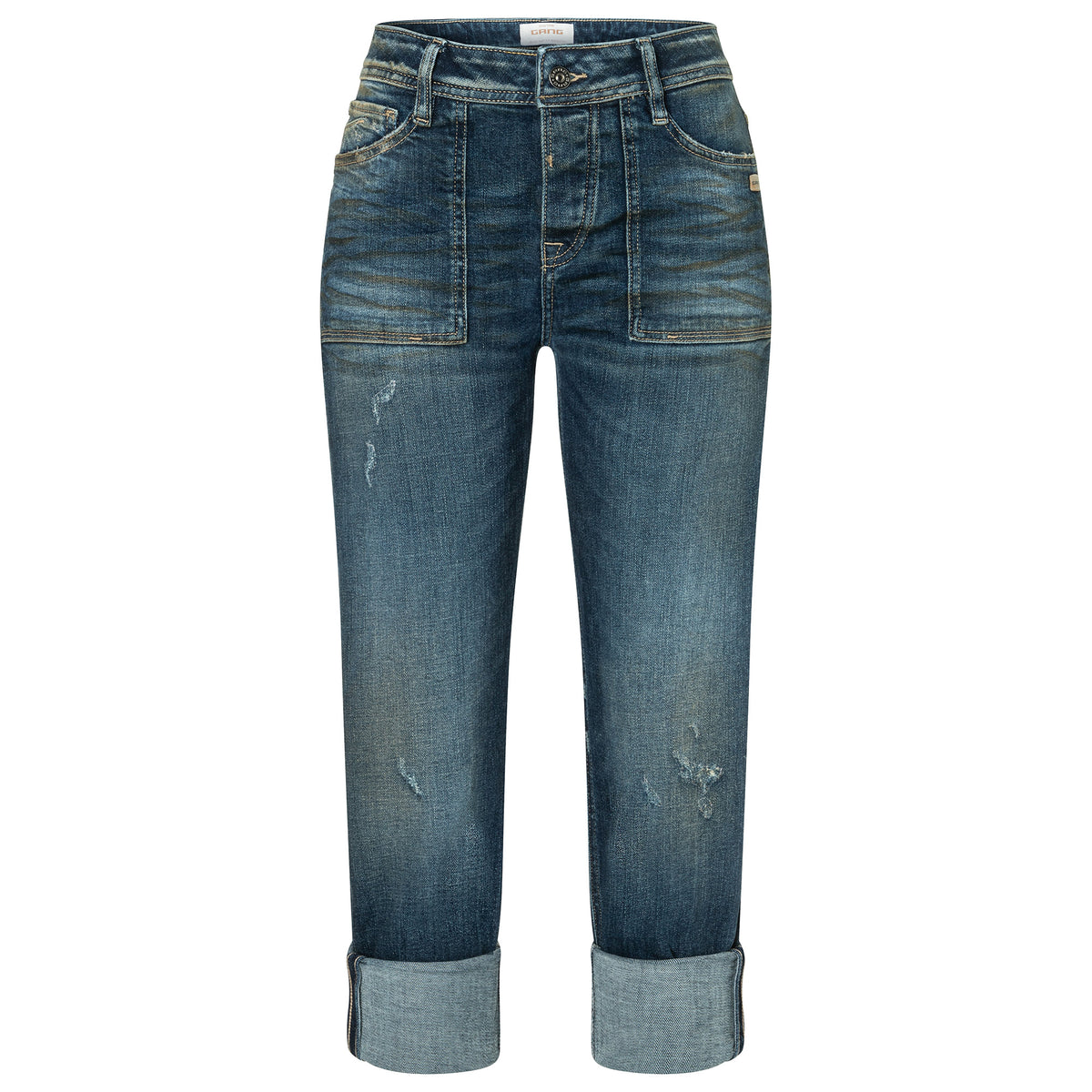 GANG Damen Jeans 94NICA WORKER - boyfriend fit