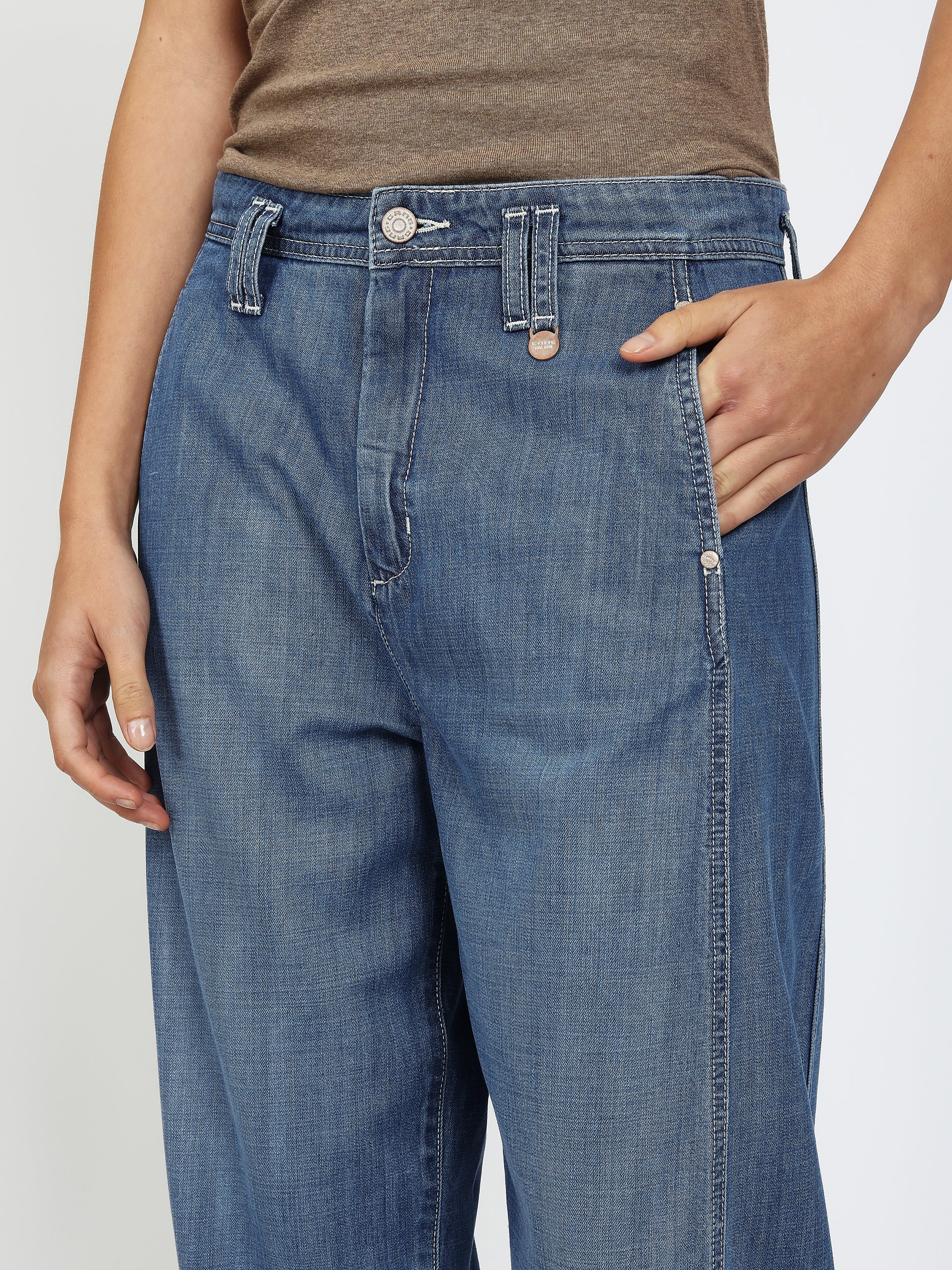 Gang Damen Jeans 94SINA CHINO - baggy fit