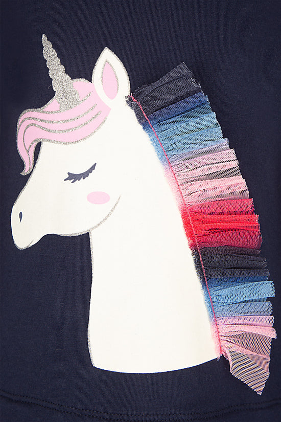 Happy Girls by Eisend Mädchen Kleid Einhorn