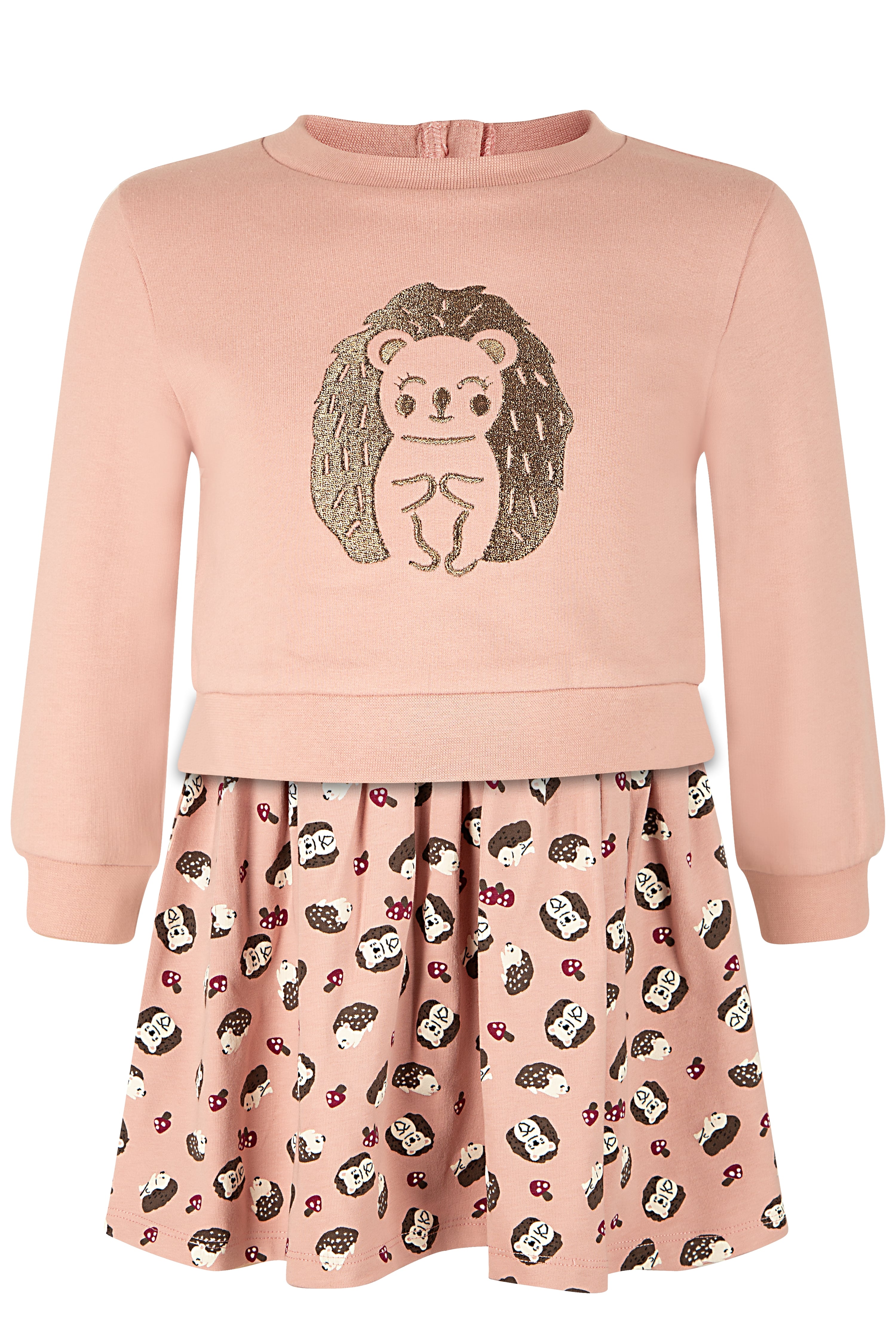 Happy Girls by Eisend Mädchen Kleid mit Pullover 953517-SET