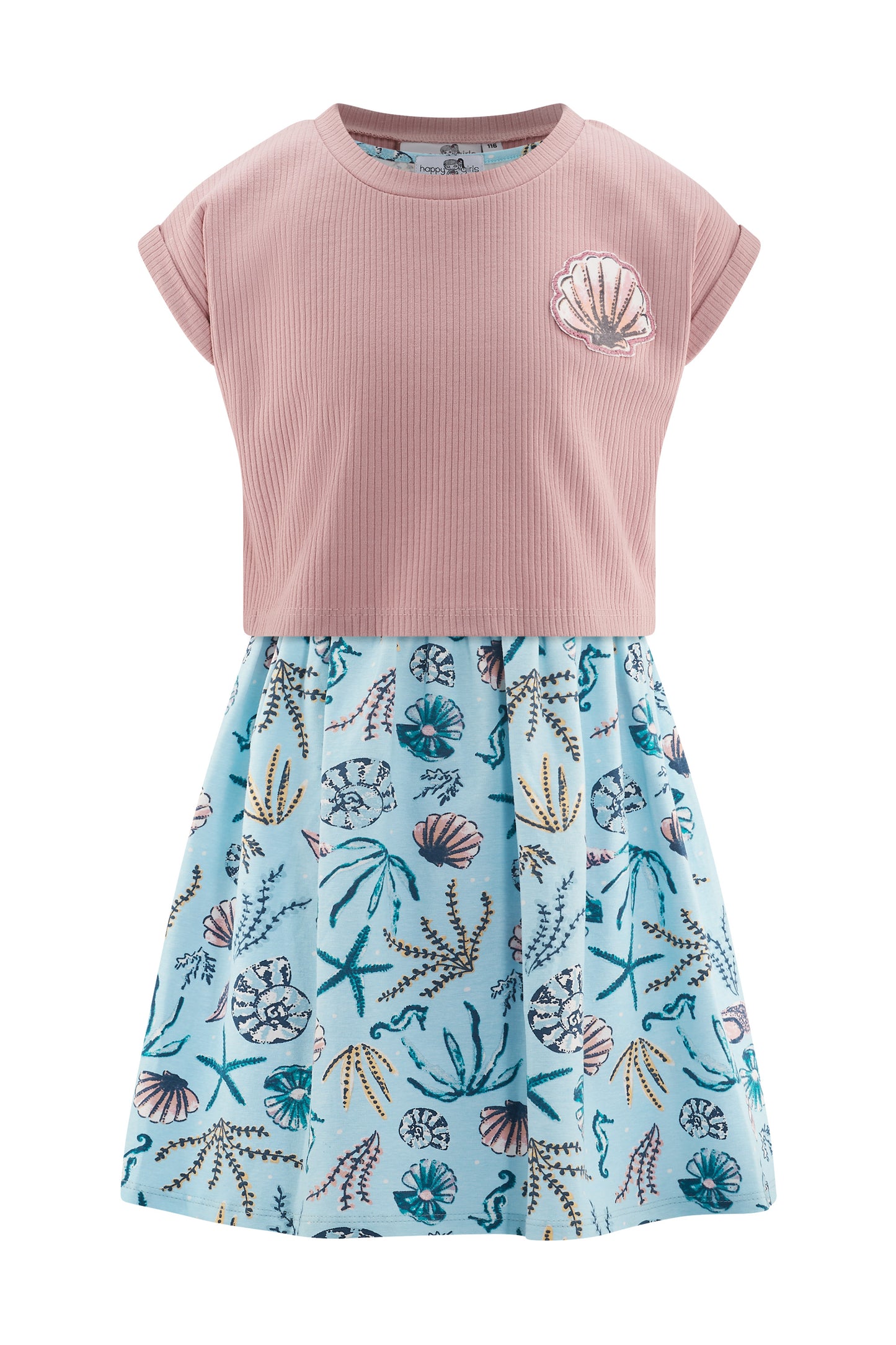 Happy Girls by Eisend Mädchen Kleid 961314-SET – dusty rose