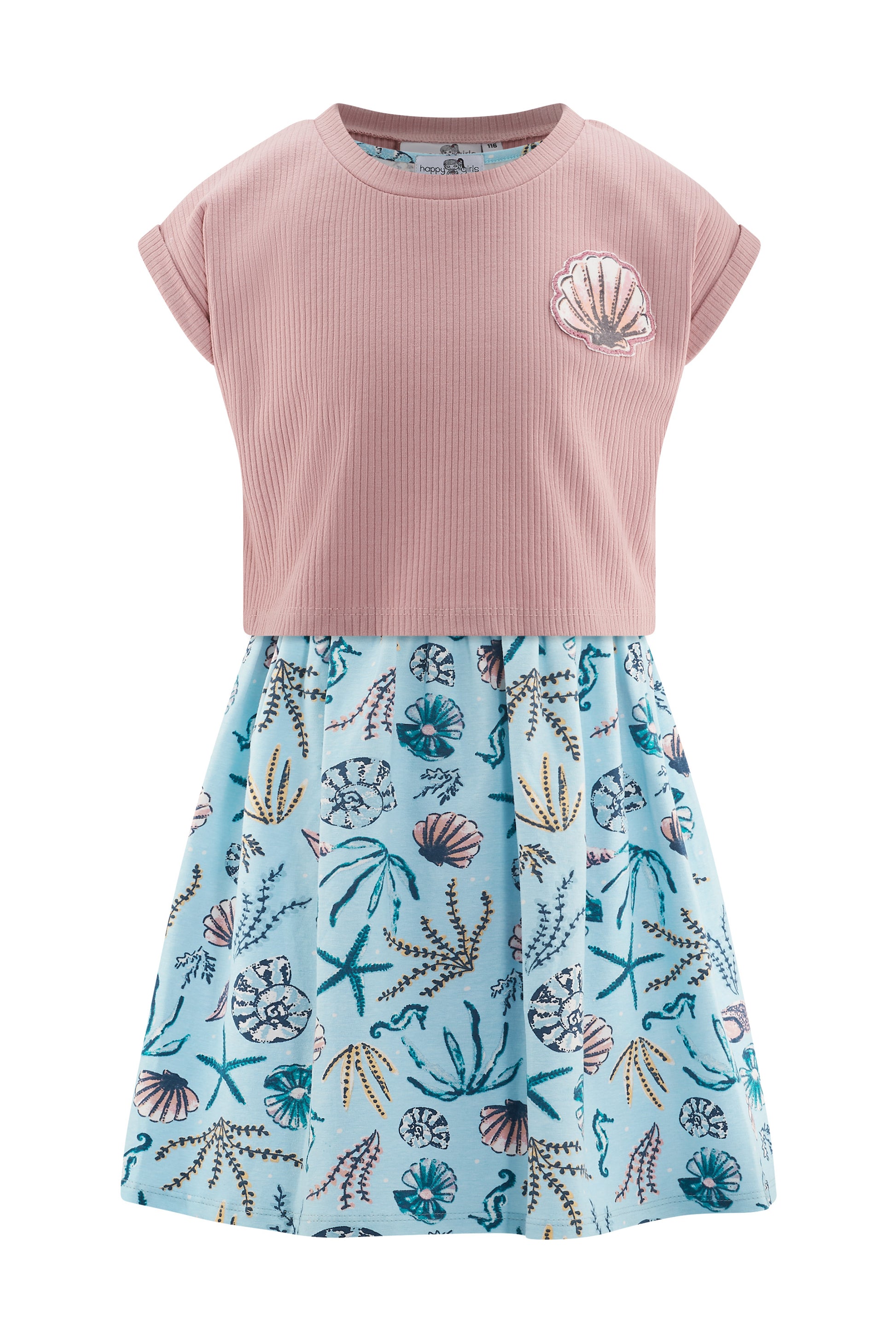 Happy Girls by Eisend Mädchen Kleid 961314-SET – dusty rose