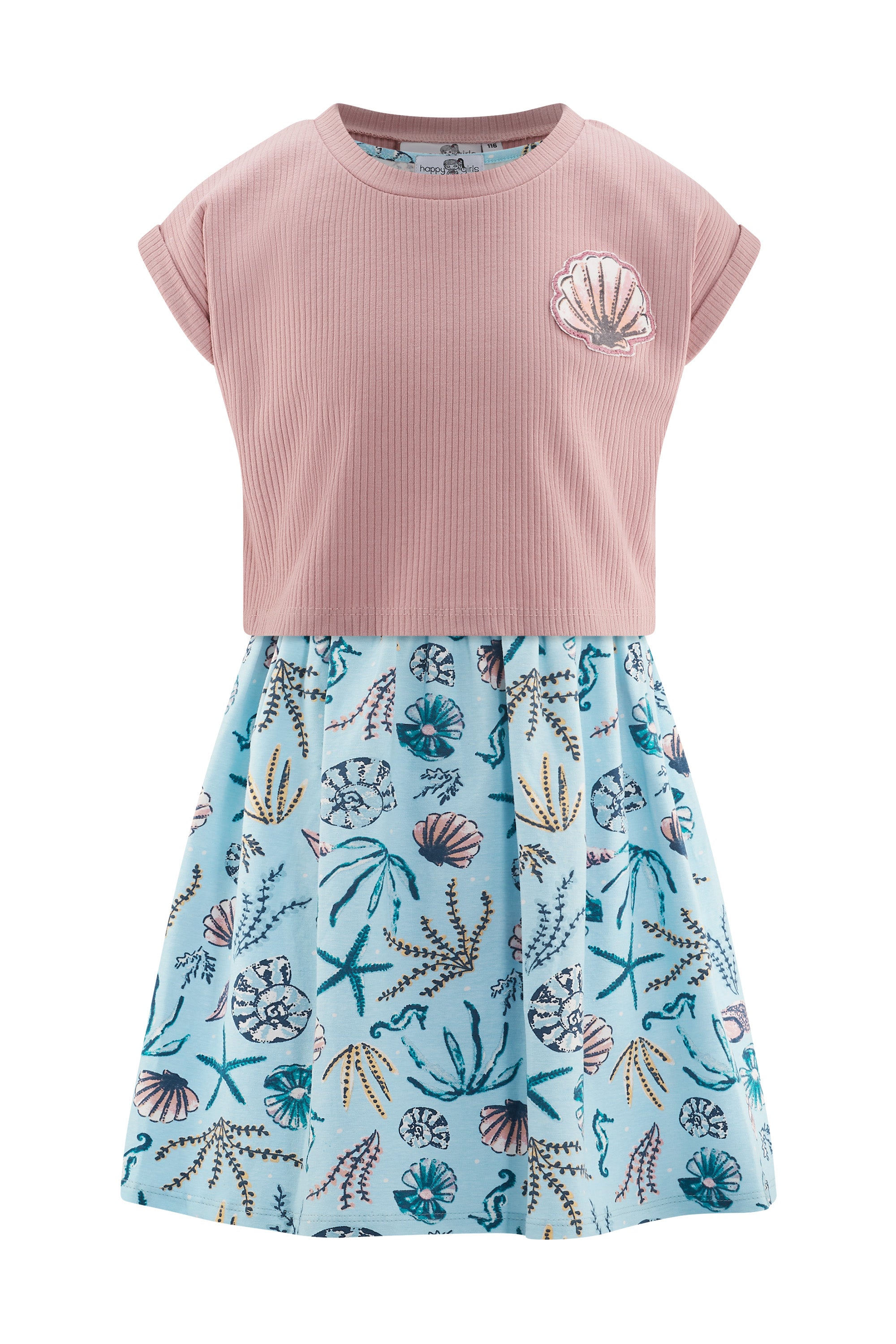 Happy Girls by Eisend Mädchen Kleid 961314-SET – dusty rose