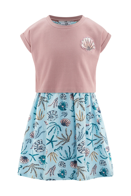 Happy Girls by Eisend Mädchen Kleid 961314-SET – dusty rose