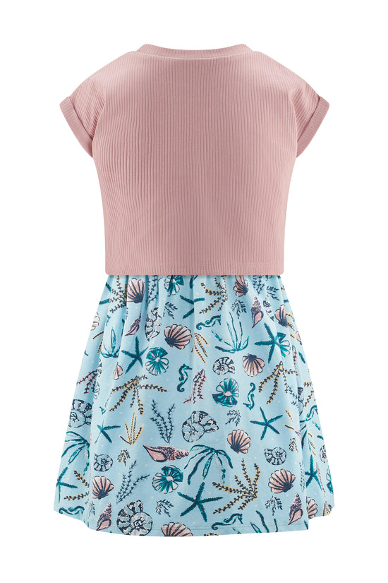 Happy Girls by Eisend Mädchen Kleid 961314-SET – dusty rose