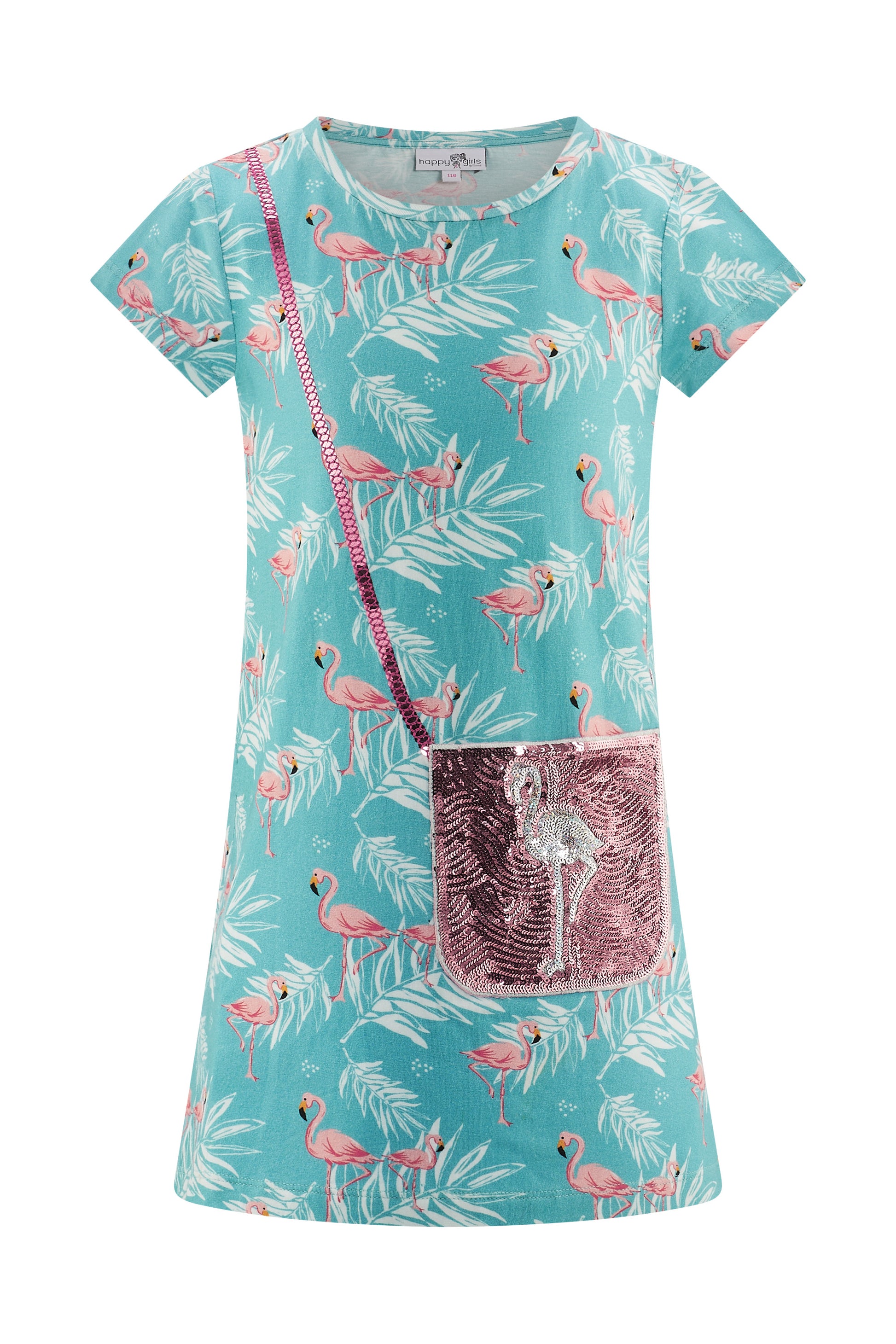 Happy Girls by Eisend Mädchen Kleid 961318 – aqua
