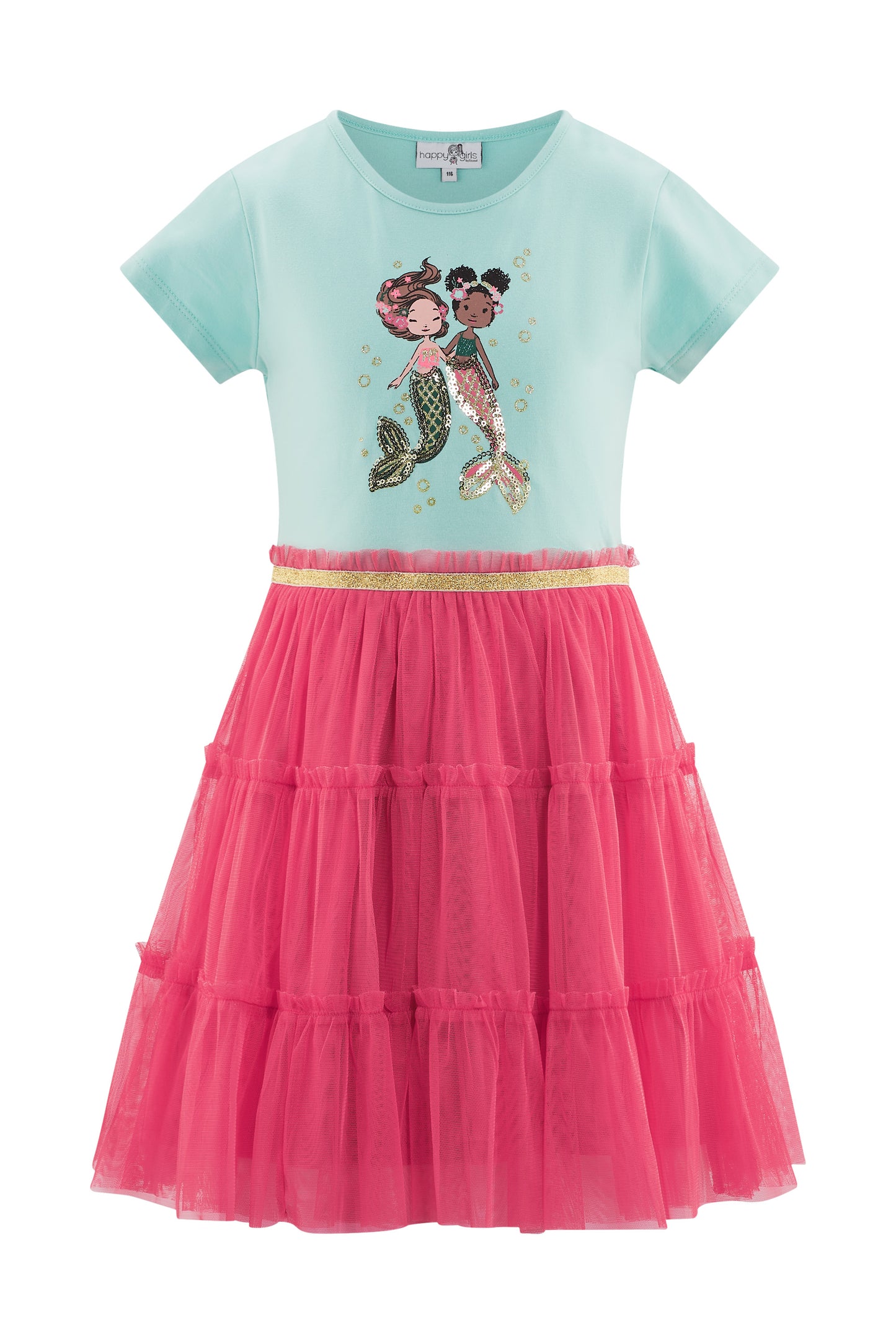 Happy Girls by Eisend Mädchen Kleid 961330 – ice blue