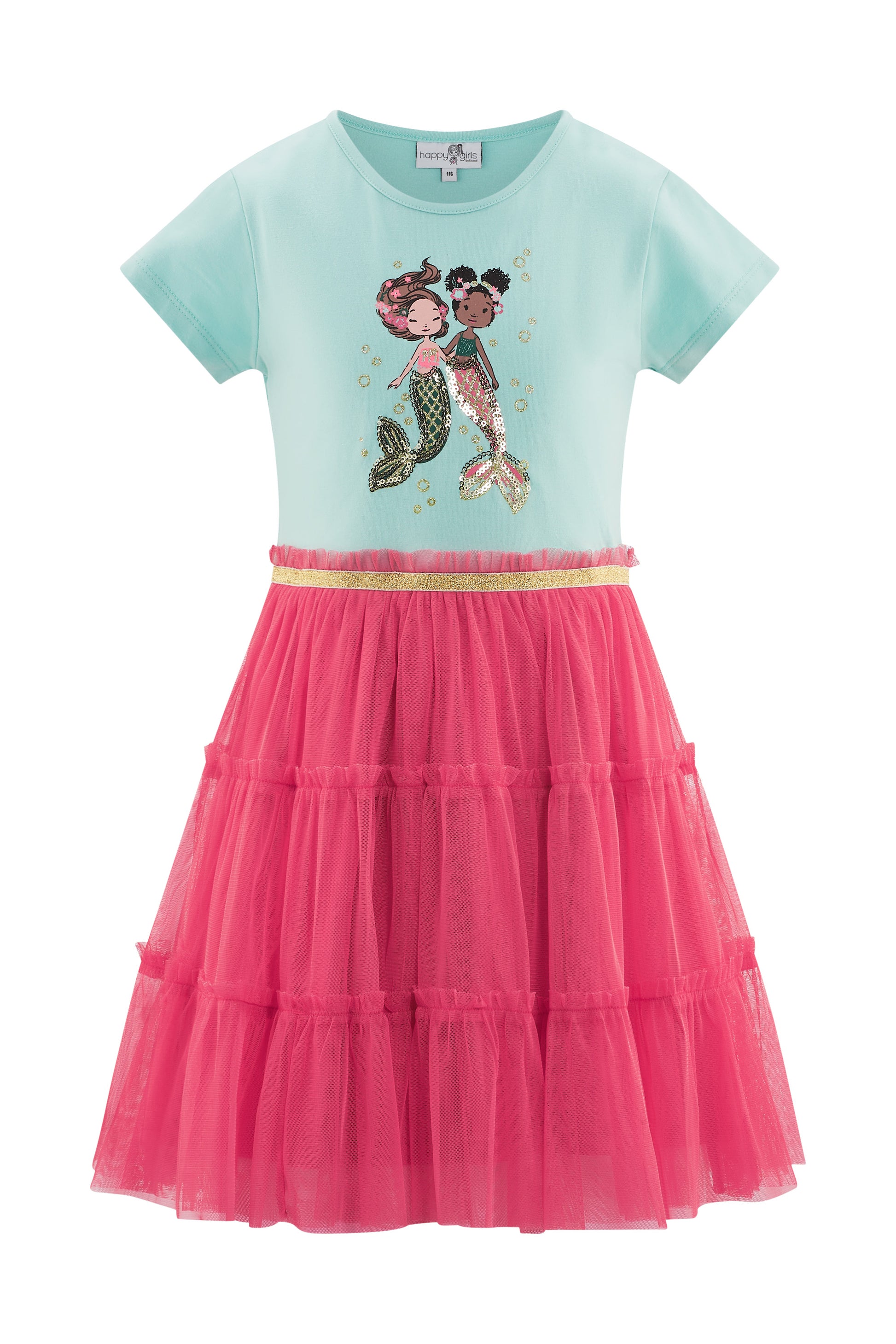 Happy Girls by Eisend Mädchen Kleid 961330 – ice blue