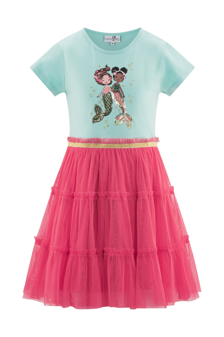 Happy Girls by Eisend Mädchen Kleid 961330 – ice blue