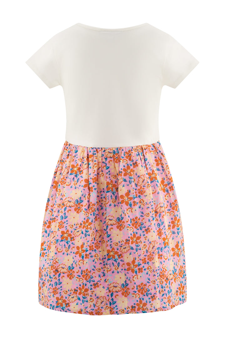 Happy Girls by Eisend Mädchen Kleid 961333 – ecru
