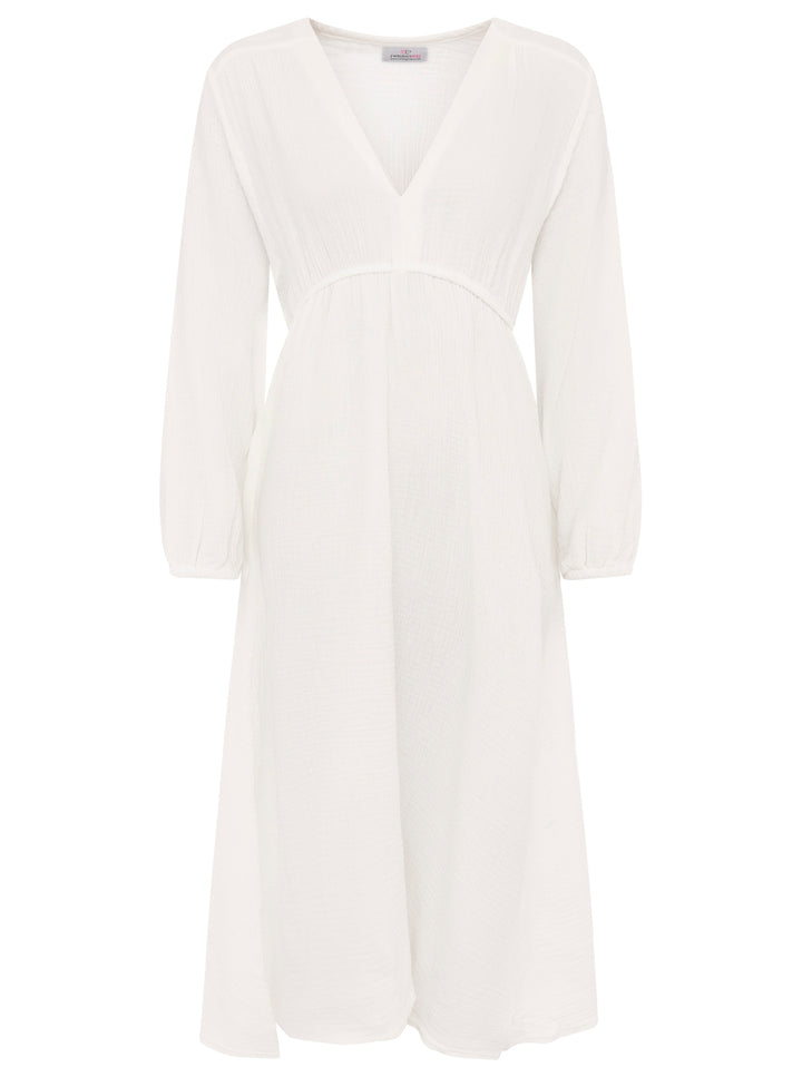 Zwillingsherz Damen Maxikleid BW "Uni"