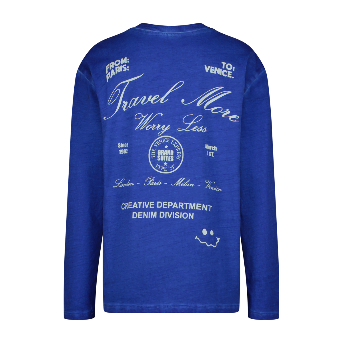 Vingino Jungen Langarmshirt  Hoff – street blue