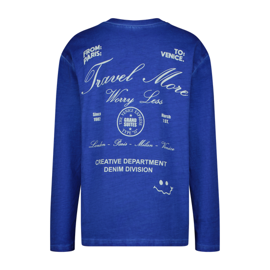 Vingino Jungen Langarmshirt  Hoff – street blue