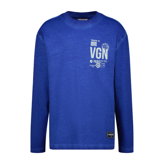 Vingino Jungen Langarmshirt  Hoff – street blue