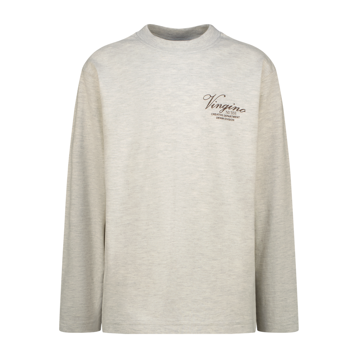 Vingino Jungen Langarmshirt Hendri – soft vanilla melee