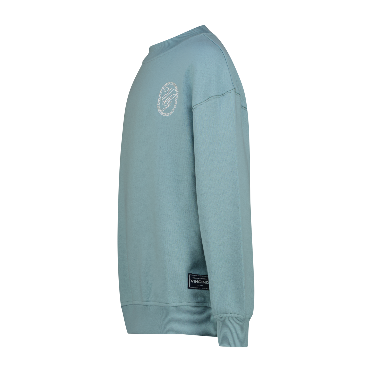 Vingino Jungen Sweater Icon-crew – grey blue