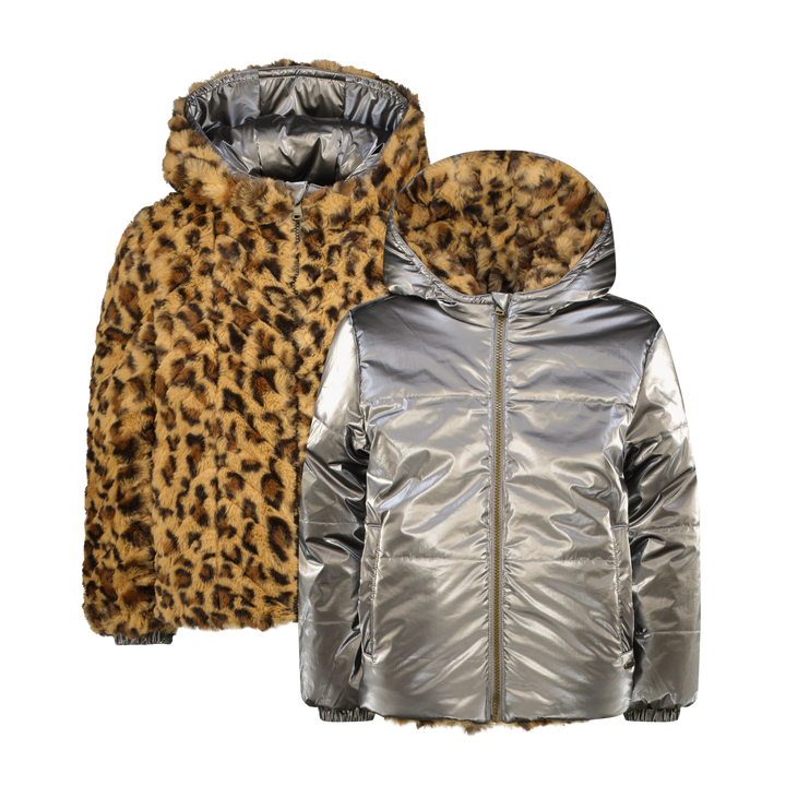 Vingino Mädchen Winterjacke Tunira – multicolor brown
