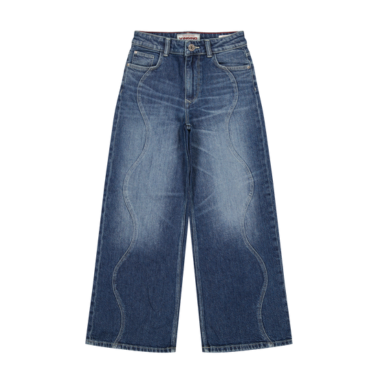 Vingino Mädchen Jeans Cita Seam – blue vintage