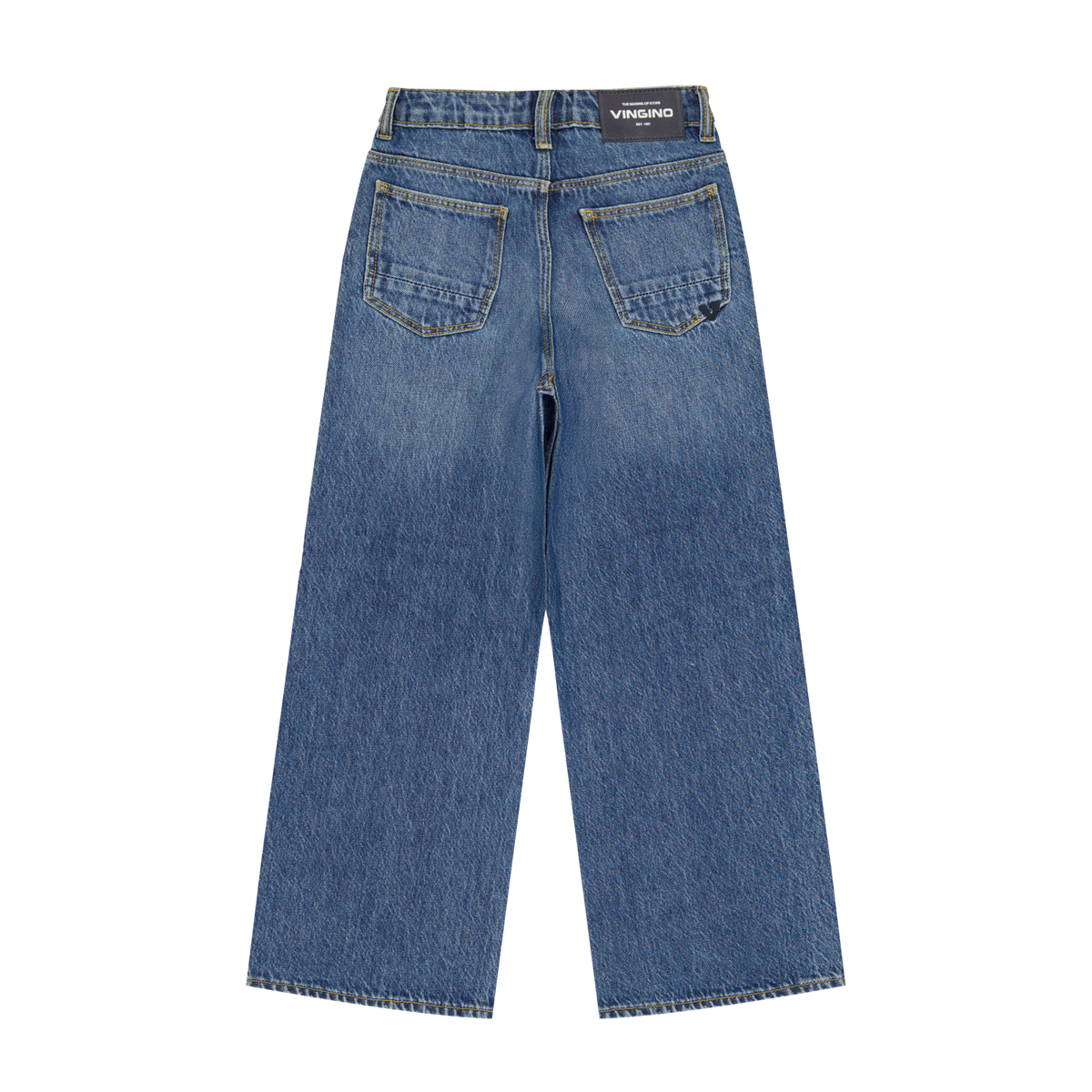 Vingino Mädchen Jeans Cassie Stones – blue vintage