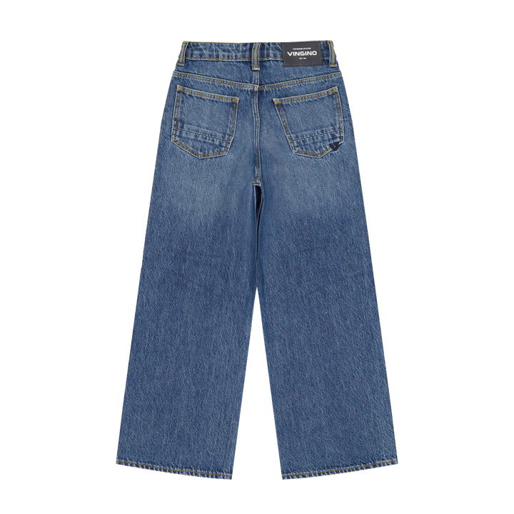 Vingino Mädchen Jeans Cassie Stones – blue vintage