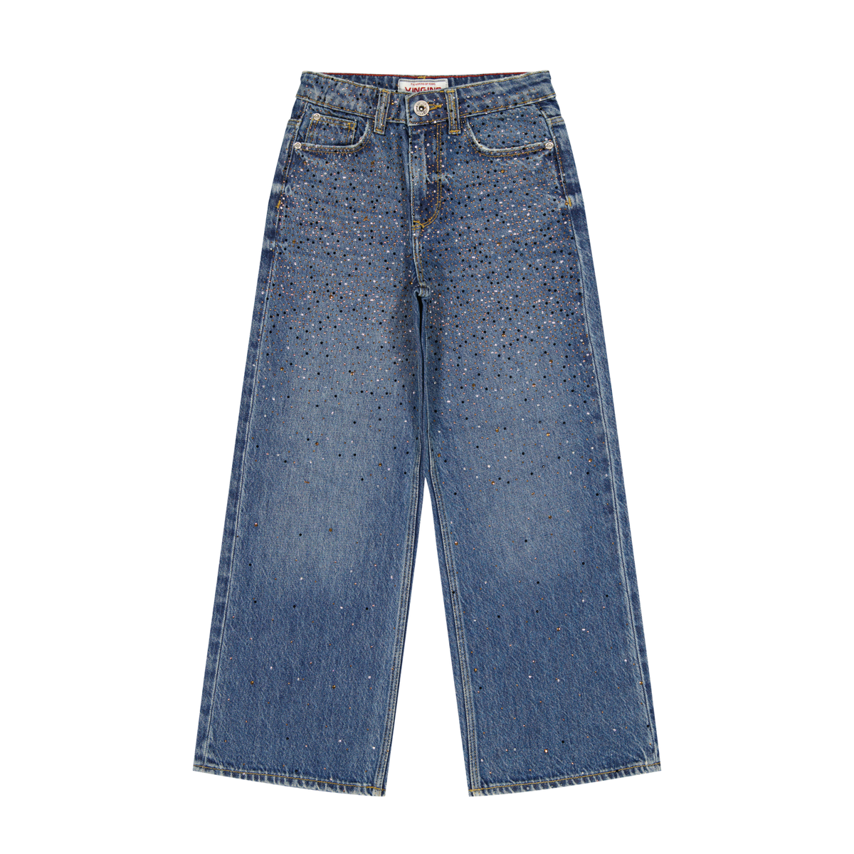 Vingino Mädchen Jeans Cassie Stones – blue vintage