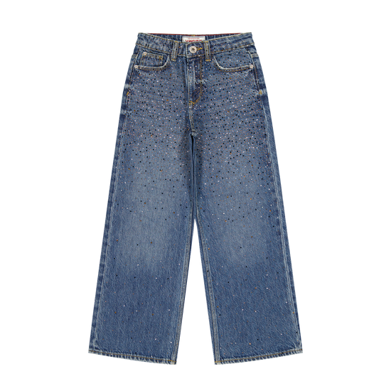 Vingino Mädchen Jeans Cassie Stones – blue vintage