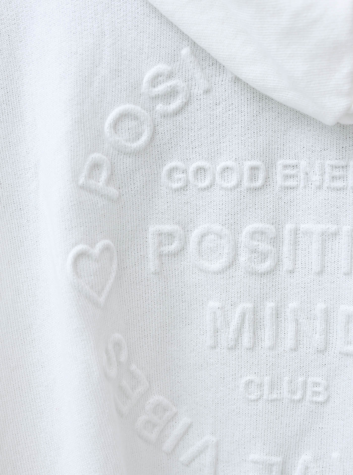 Zwillingsherz Damen Hoodiemantel "Positive Mind"