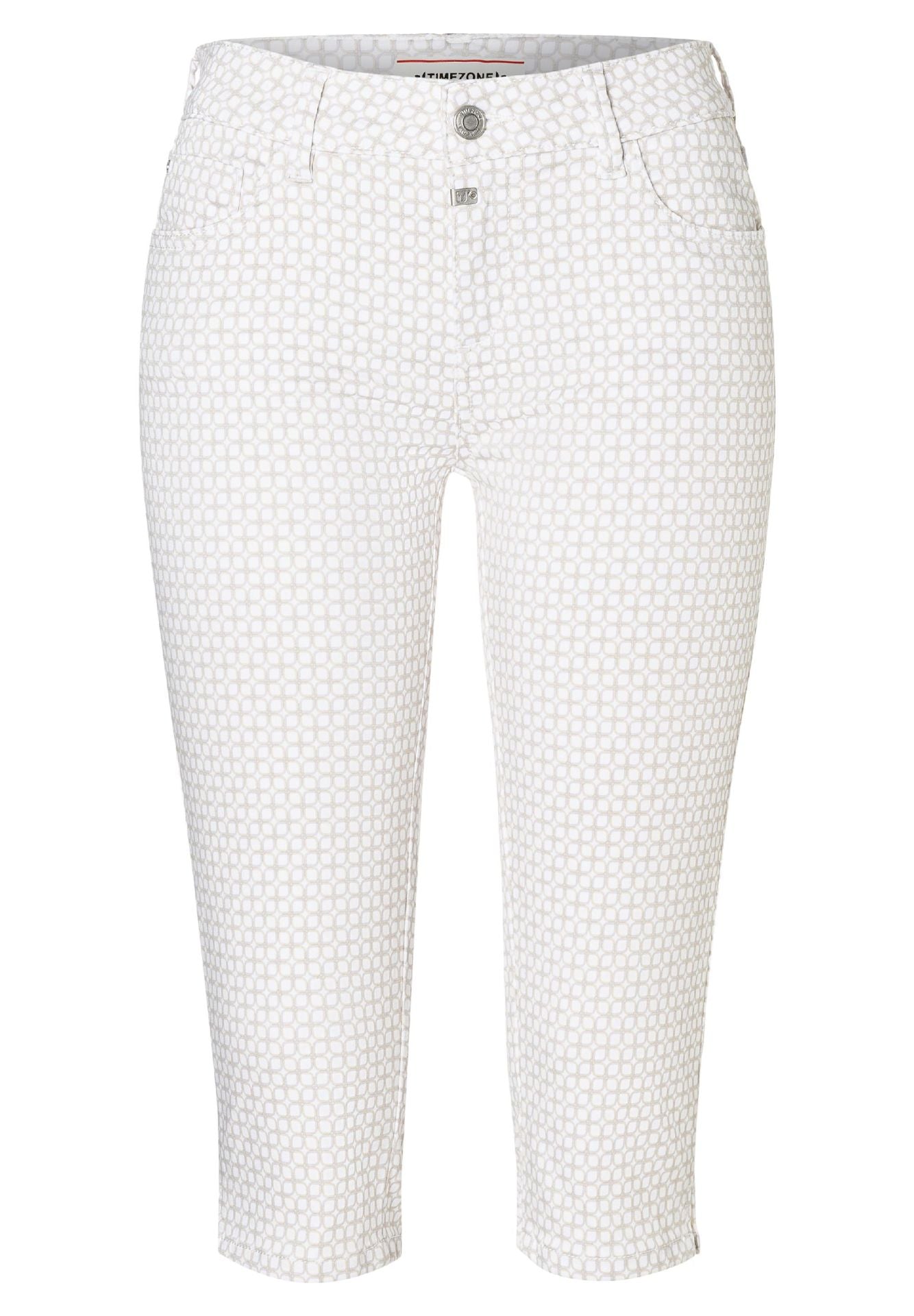 Timezone Damen Capri Hose AleenaTZ 3/4 - geometric print