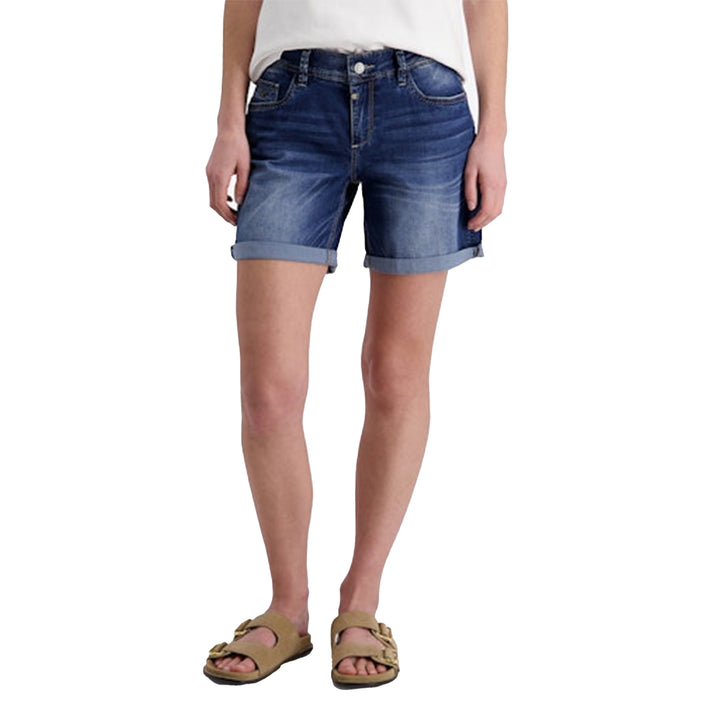 Timezone Damen Short AlexaTZ Short – bold blue wash
