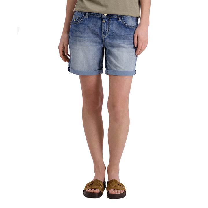 Timezone Damen Short AlexaTZ Short – fresh indigo wash