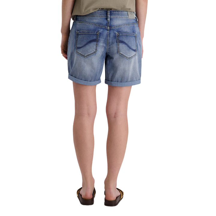Timezone Damen Short AlexaTZ Short – fresh indigo wash
